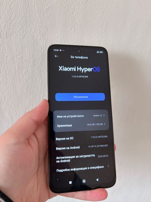 Xiomi redmi 13 чисто нов