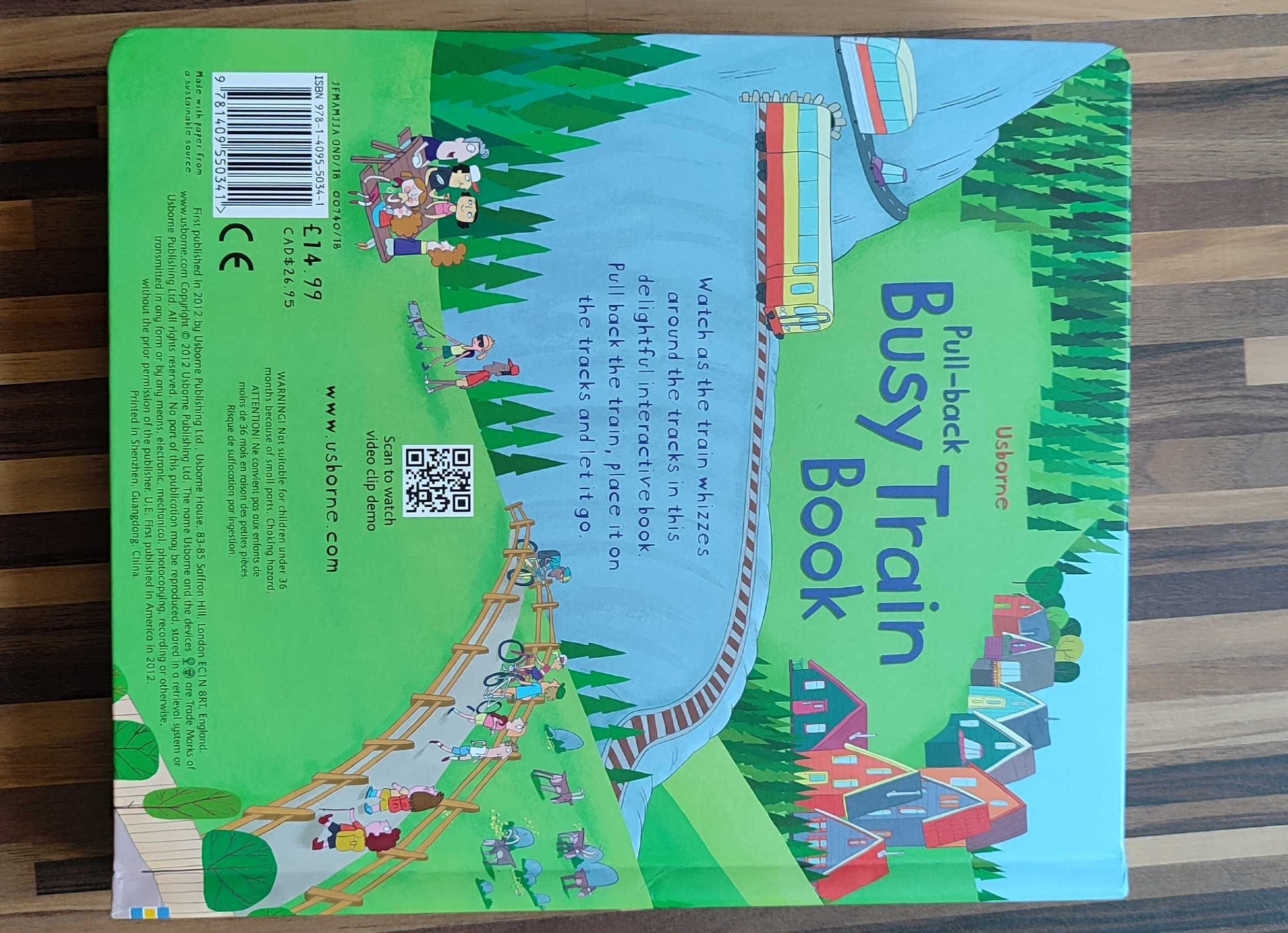 Carte Busy Train Book