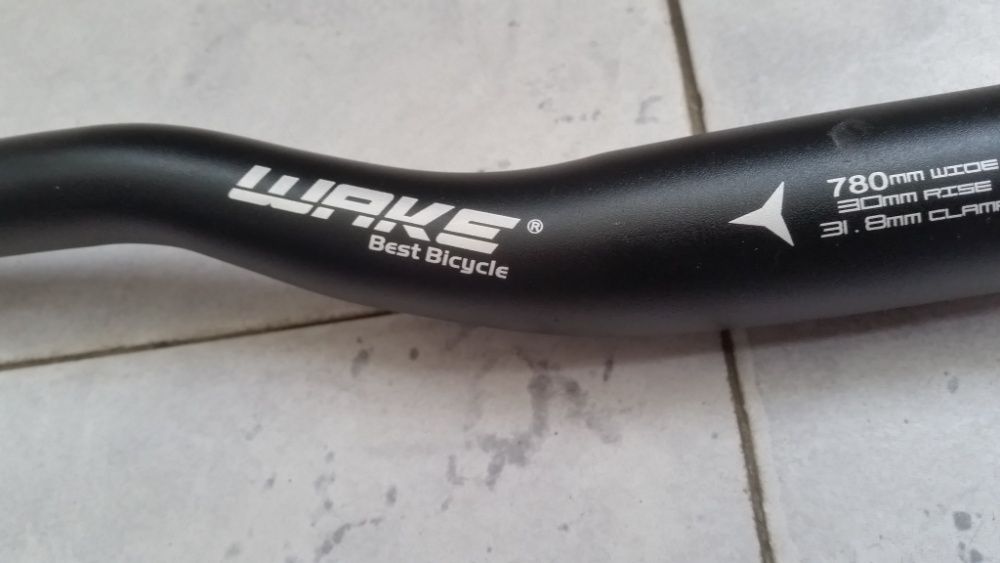 Wake Comp DH Riserbar 780mm - 31.8 Negru