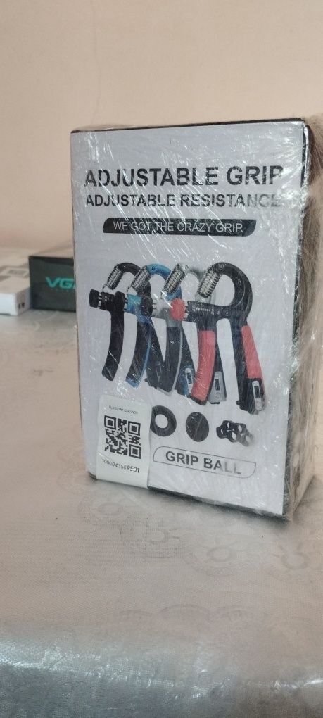 5xil espander toʻplami prujinali xalqa barmoqlar uchun lenta tuxum