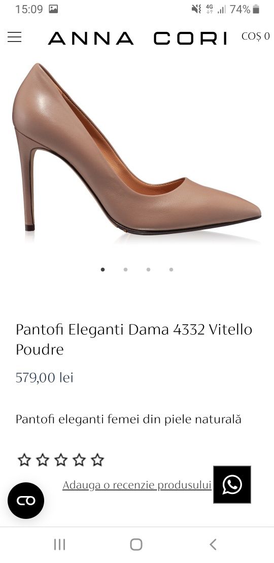 Pantofi Eleganti Dama  Anna Cori
