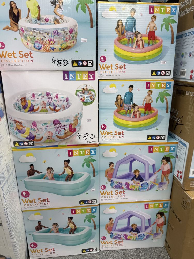 БАССЕЙНЫ разное видов, intex bestway