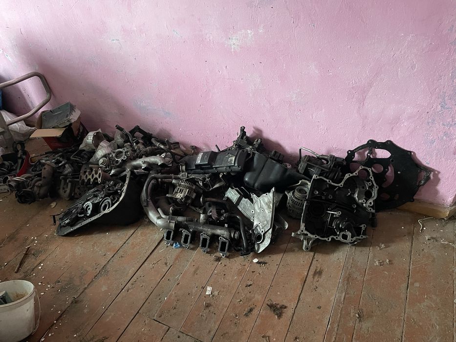 Контрактные запчасти двигателя 4М40 и 1KZ