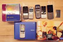 Lot 4 telefoane Nokia 6300 C5 1543 si Sagem X-5 fuctionale