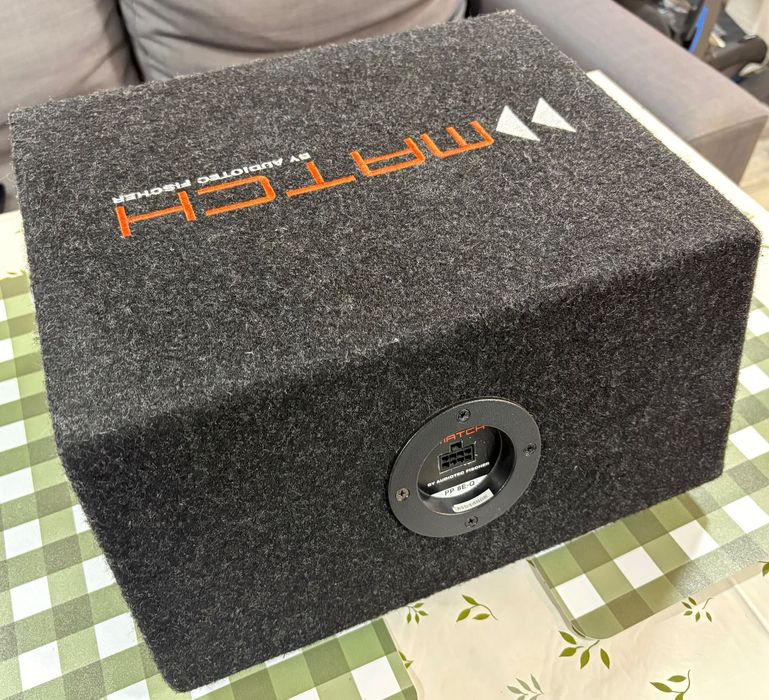 Авто Суббуфер Audiotec Fischer Match PP 8E-Q