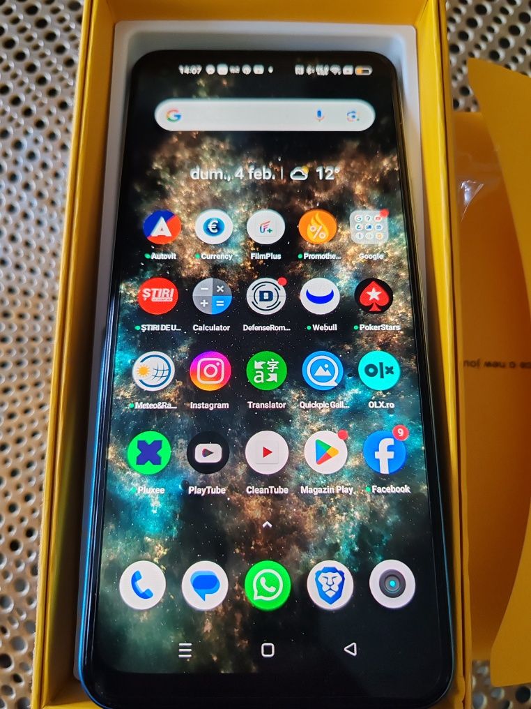 realme 8pro camera 108mp ca nou
foarte putin folosit se vede și în po