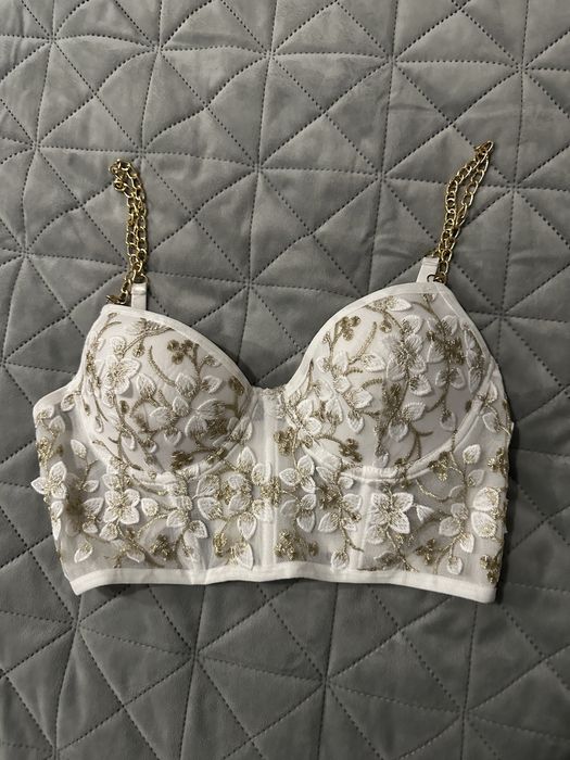 Top cu bretele reglabile