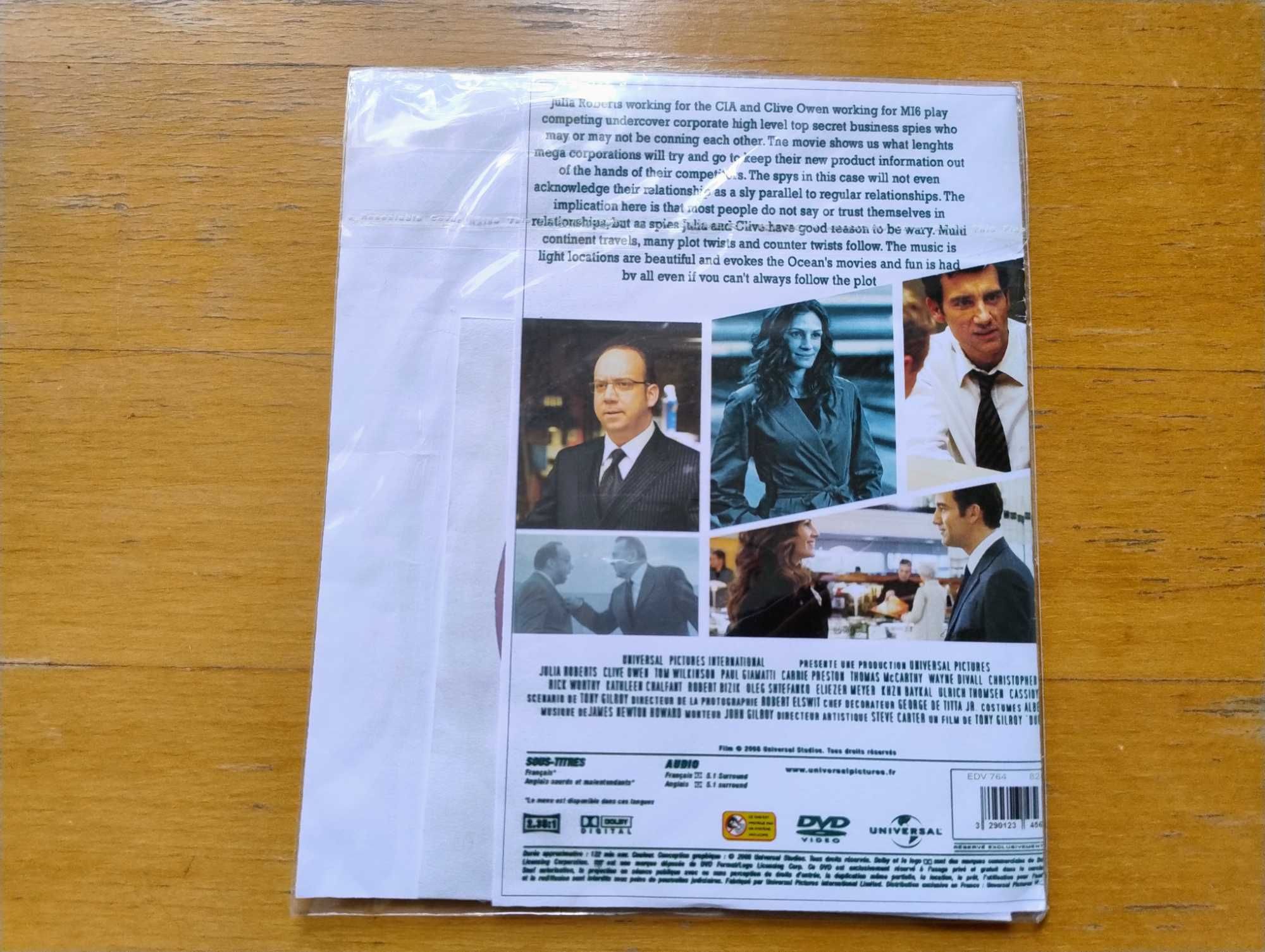 Filme clasice - Duplicity, 2009, Julia Roberts, Clive Owen - sigilat