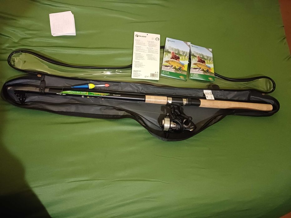 Въдица + макара ( Готов комплект за риболов)