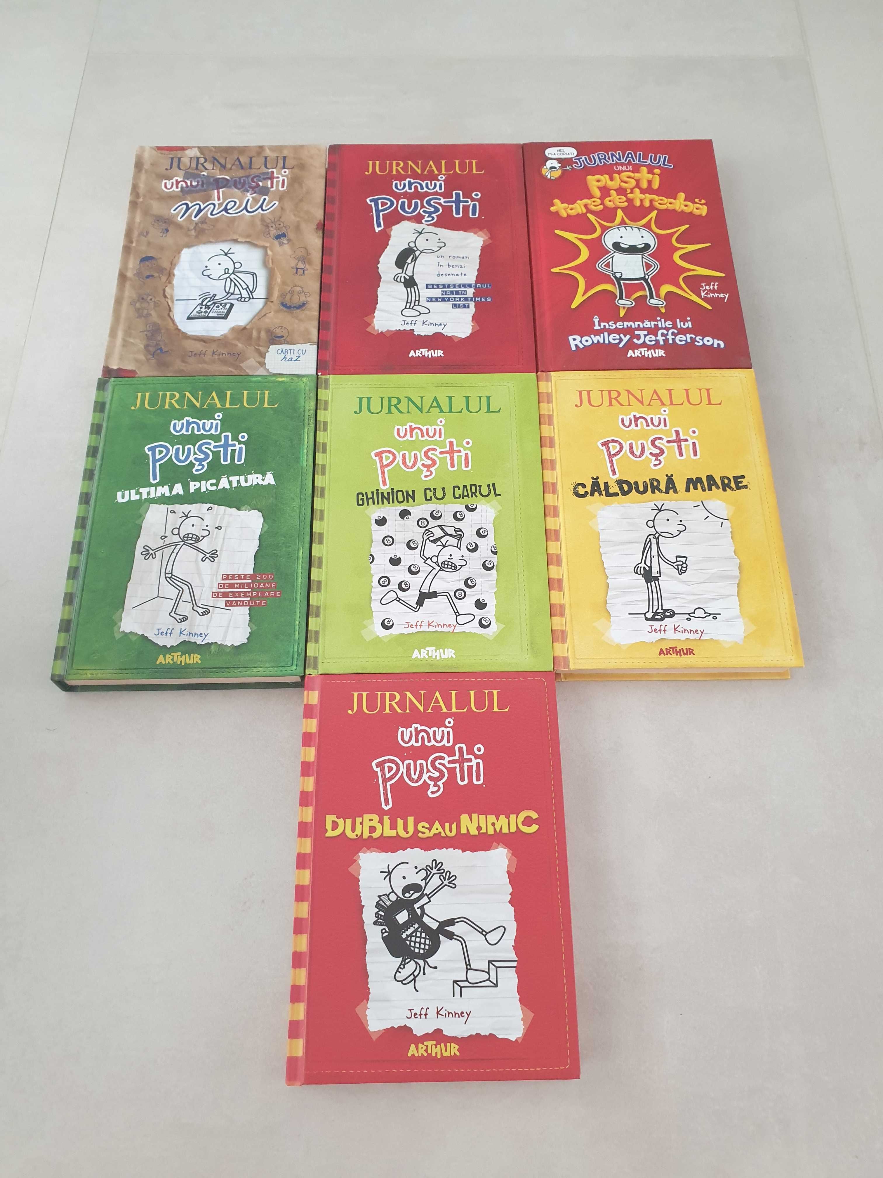 Carti bestseller copii 6-14 ani + Mega Popz Strumfi intreaga colectie