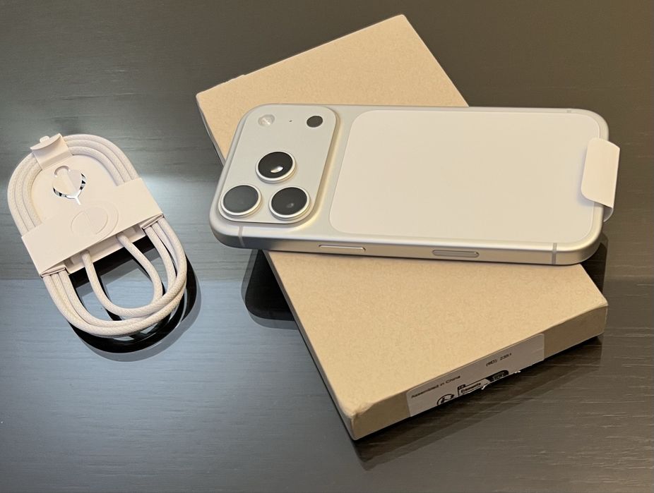 iPhone 17 PRO 256GB 5G CA SIGILAT ! GARANTIE ! Silver Alb White vs 512