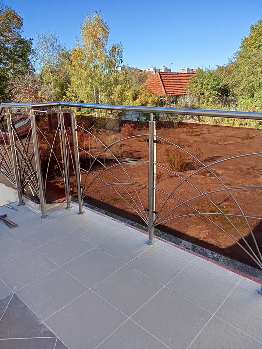 Balustrade din inox și fier
