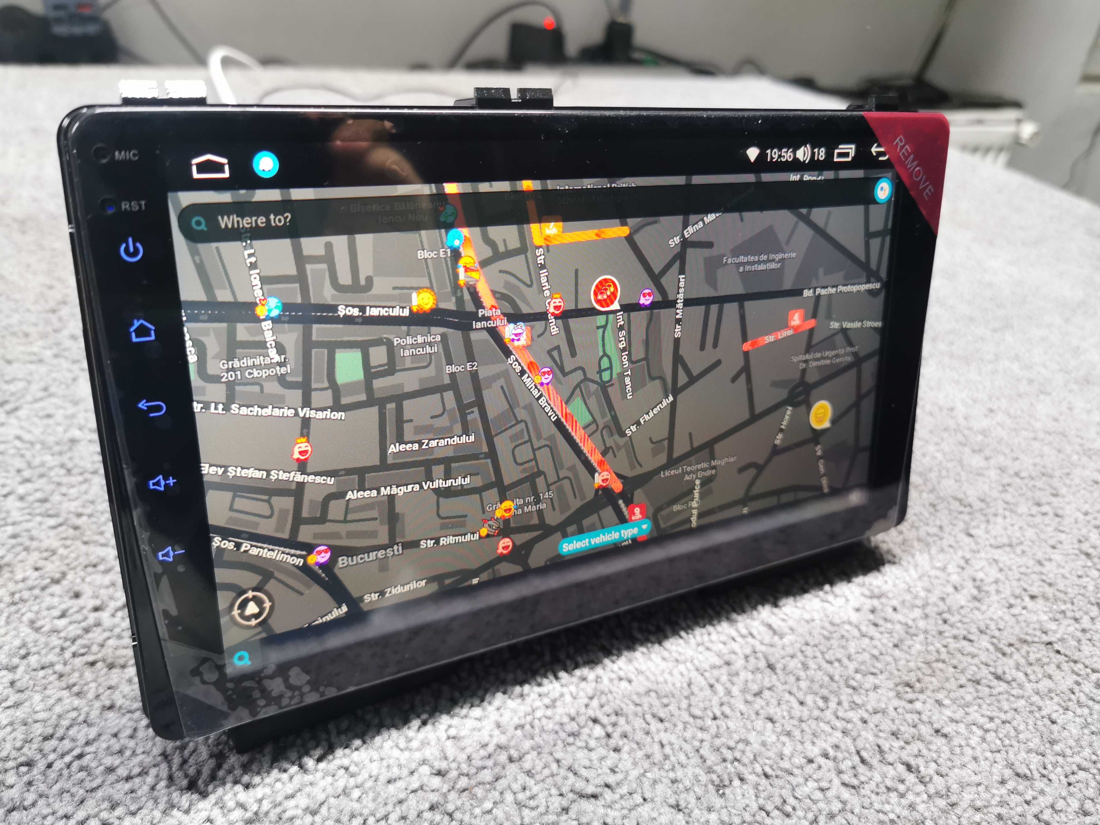Navigatie Android Toyota Auris 2017- QLED 4/64GB port SIM