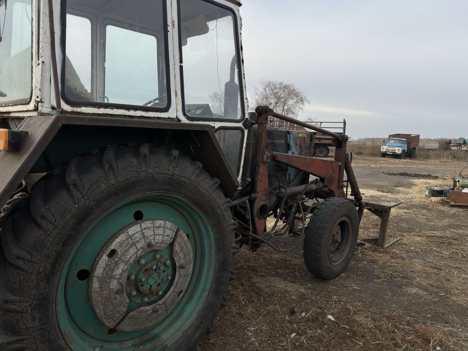 Продам трактор юмз с куном обмен