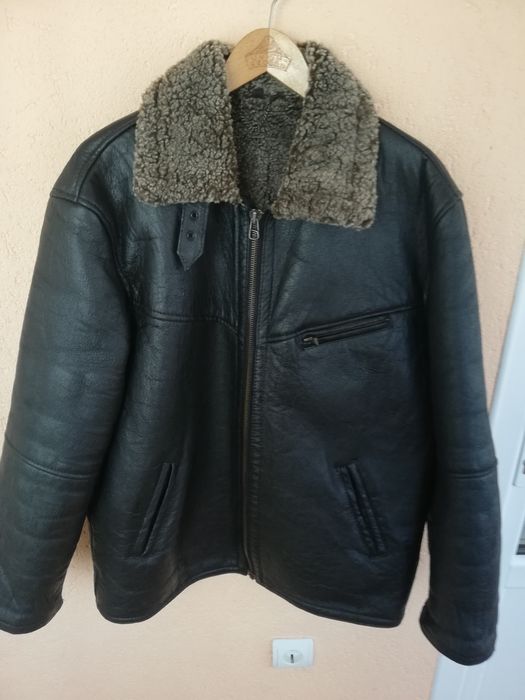 Geaca piele cojoc Teranova bărbati xl