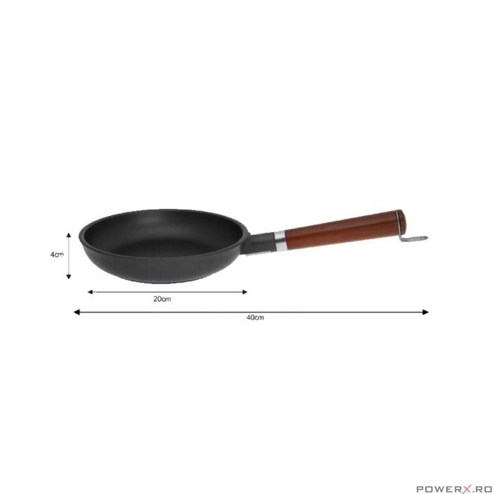 Tigaie LIA de 20 cm de mica adâncime, 20cm,Kassel