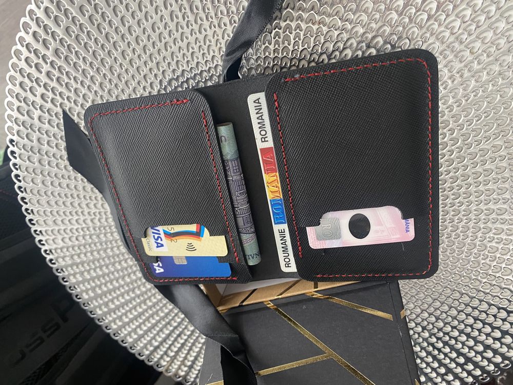 Portcard/portofel card /bancnote /buletin -handmade (piele safiano)