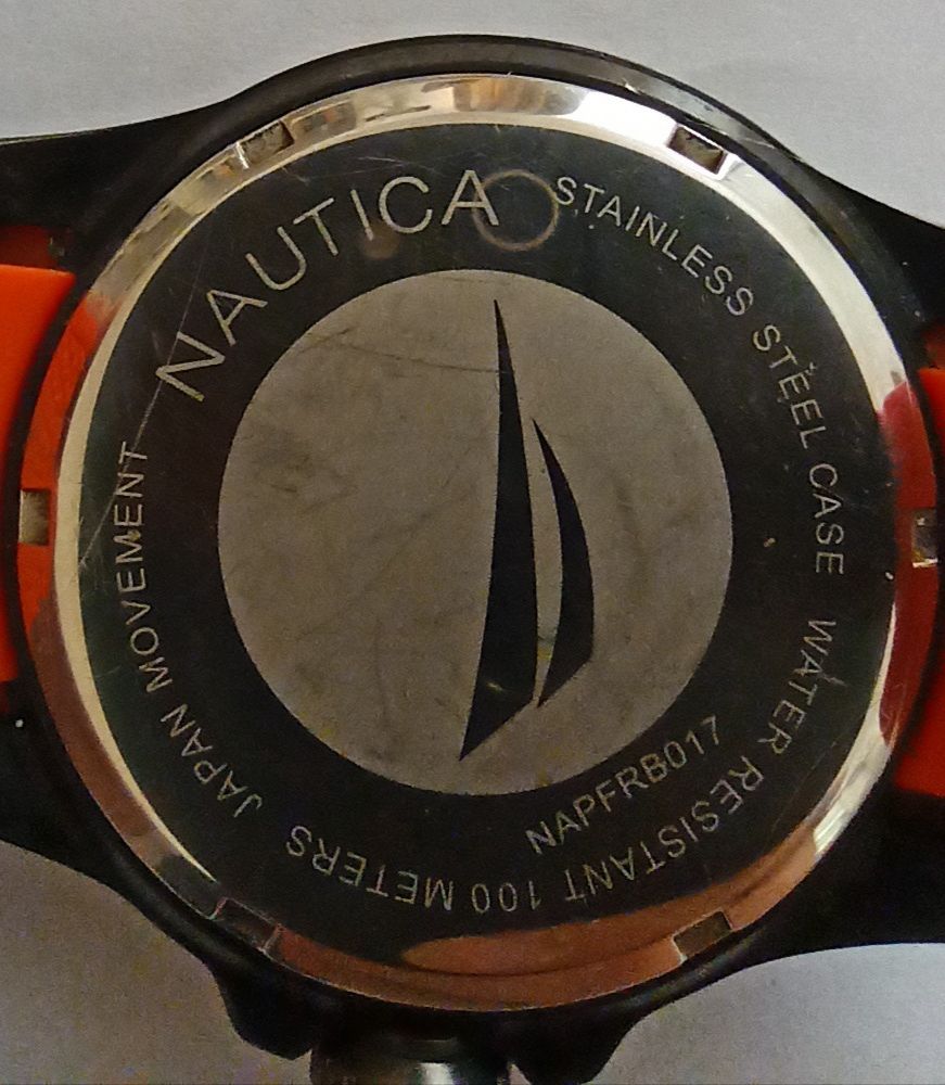 Ceas Nautica Flags ca nou Quartz Water Resistant 100 m