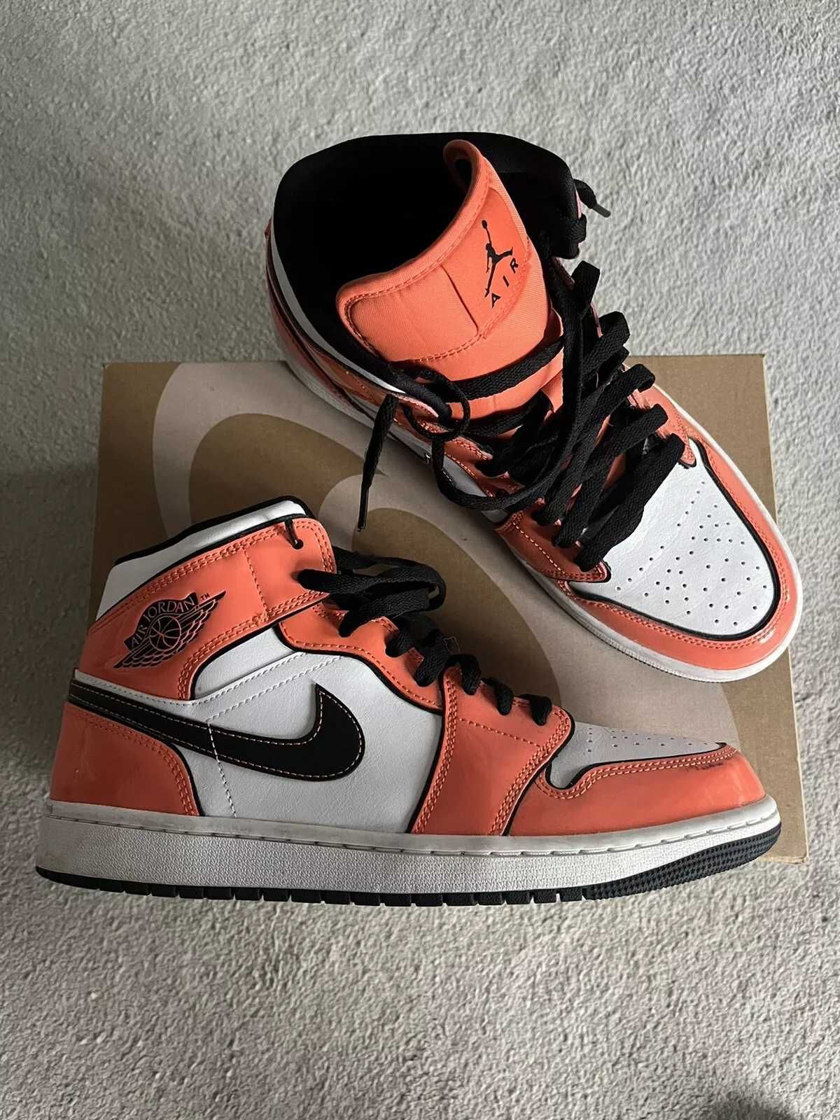 кецове Jordan 1 Mid SE Turf Orange 43