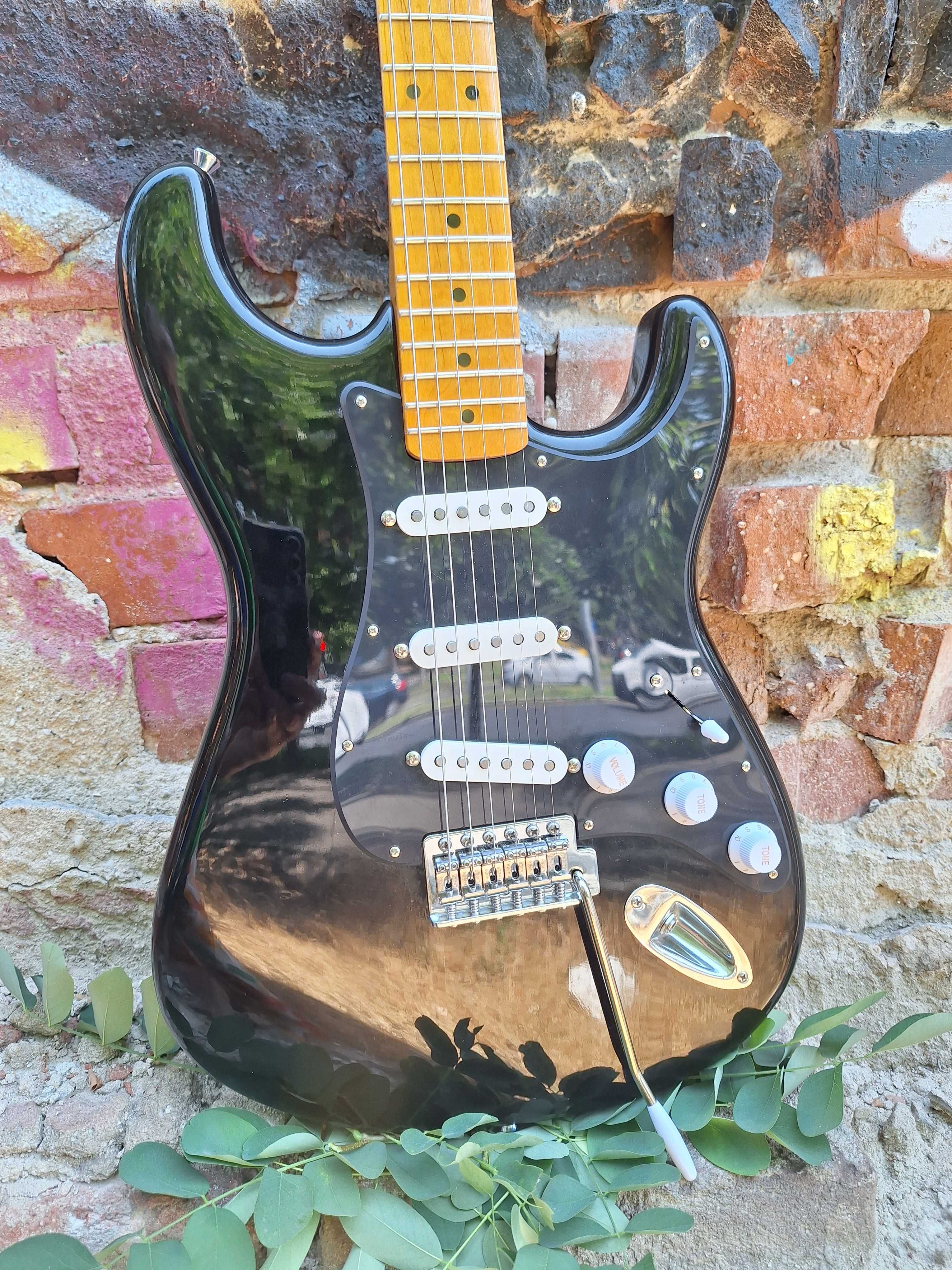 Chitara customizata Roytek Stratocaster, cu doze Texas Blues