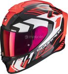 Мото Каска мотор SCORPION EXO-R1 EVO CARBON AIR SUPRA Red/Fluo,M 57-58