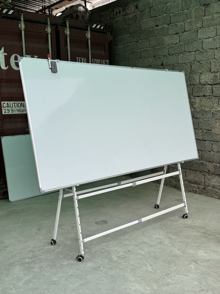Katta formatli marker doska 120/240 sm Trening va taqdimotlar uchun