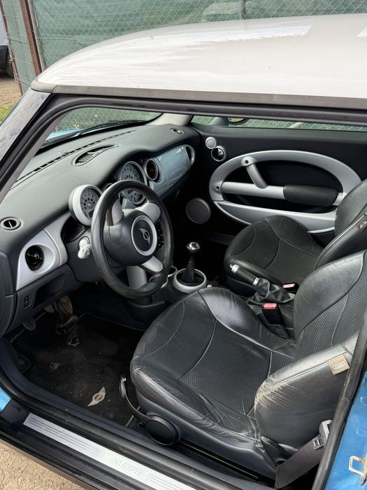 Mini cooper  albastru