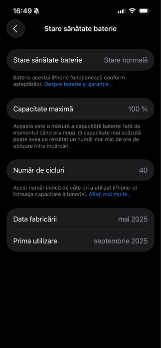 Vand iphone 16 e nou