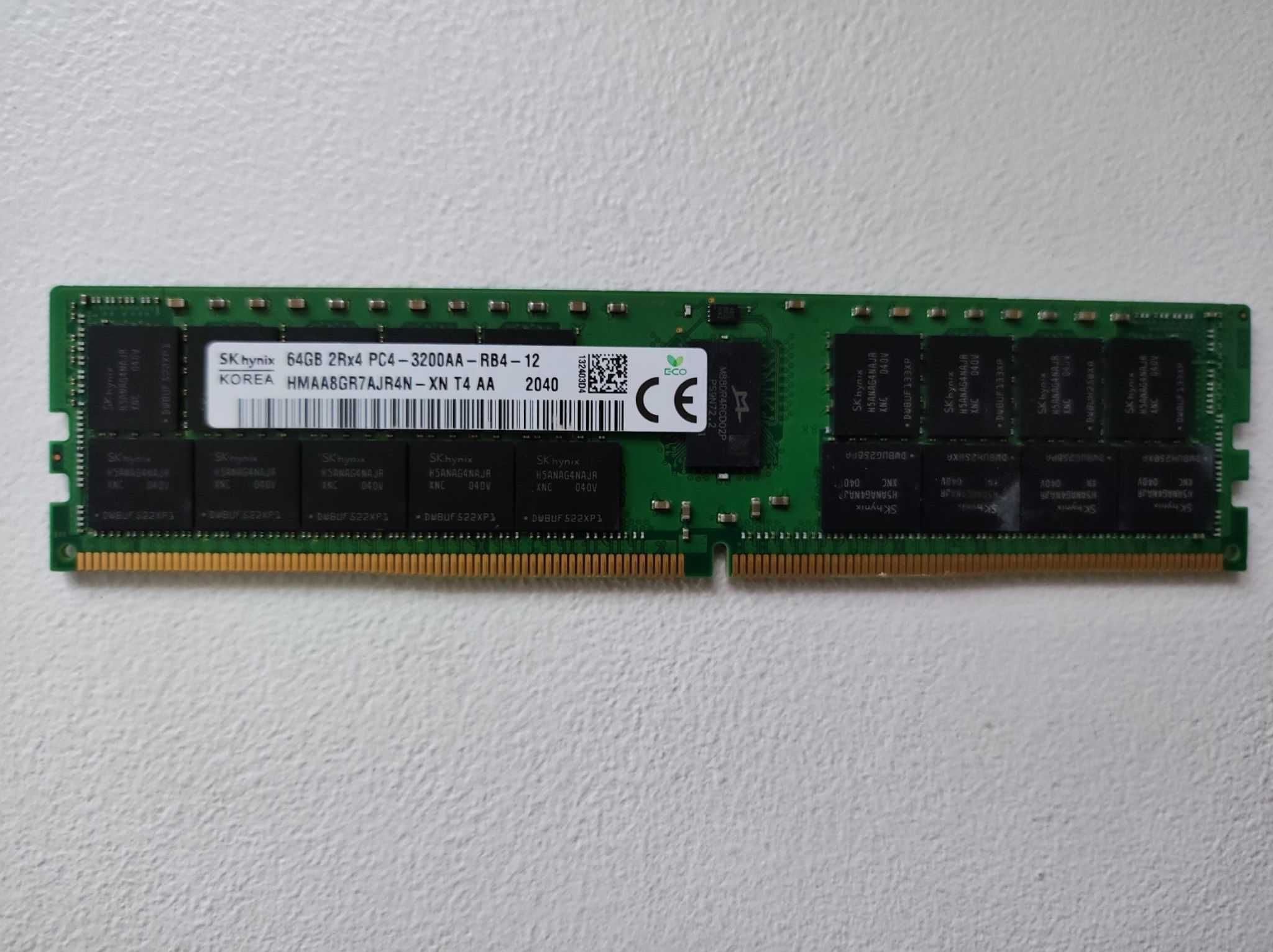 Memorie DDR4 64GB - ECC Hynix 3200 Mhz HMAA8GR7CJR4N-XN