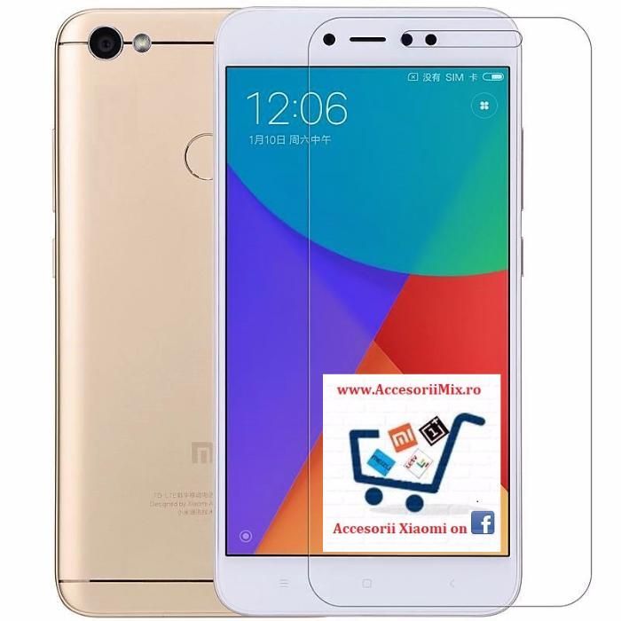 Folie sticla, Husa Silicon Xiaomi Redmi 5a, Redmi Note 5a / Prime, Y1