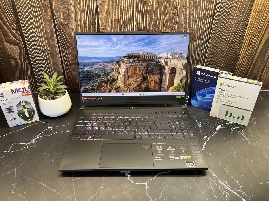 Игровой ноутбук ASUS TUF Gaming A15 | Ryzen 7-7735HS | 16GB | RTX4060