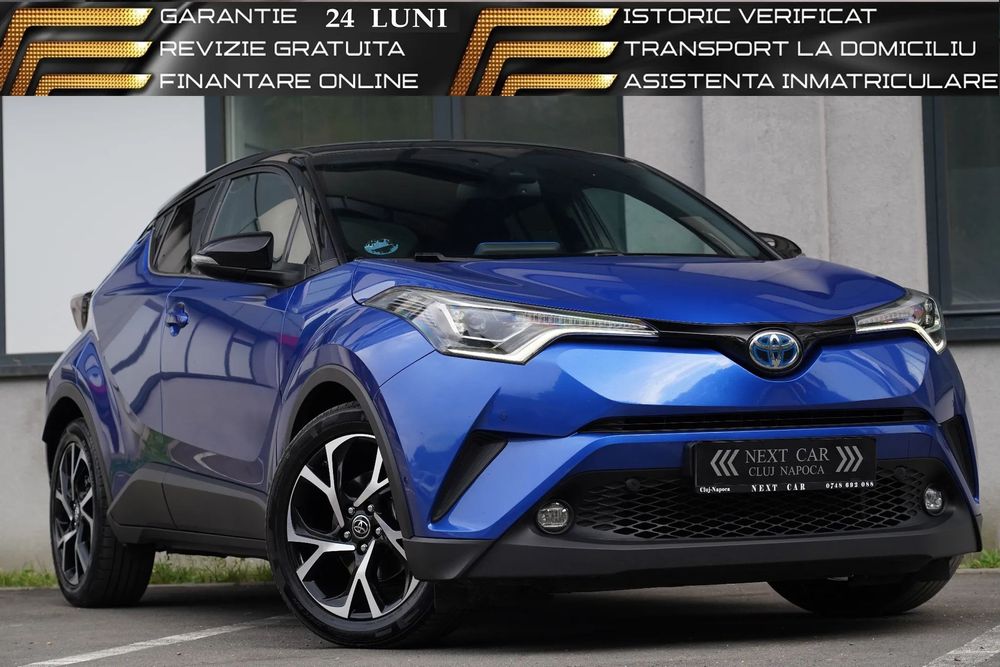 Toyota C-HR GARANTIE 24Luni*RATE*Hybrid*Automat*Navi*Led*Line-Side-Park Assist*Led