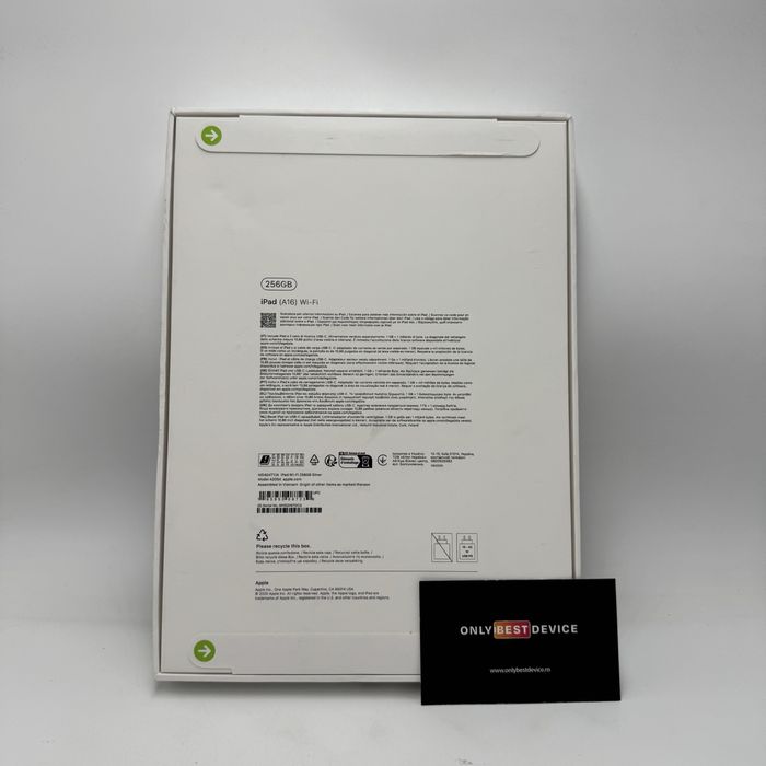  iPad A16 WI-FI 256GB Silver