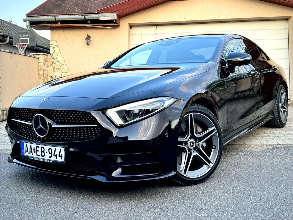 Mercedes-Benz CLS 350d 4matic AMG-line Designo-Rubinschwarz 145.000.km