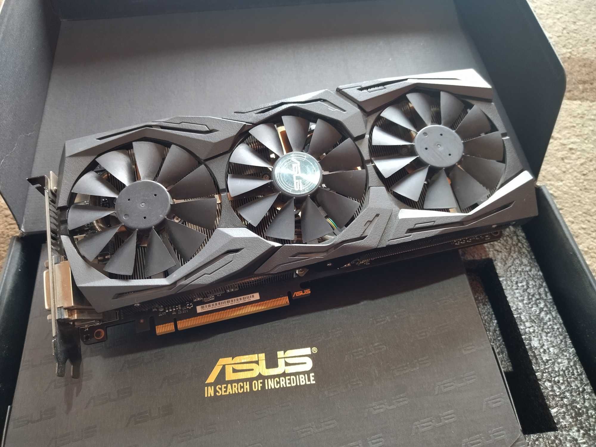 Asus 1080 strix 8 gb.