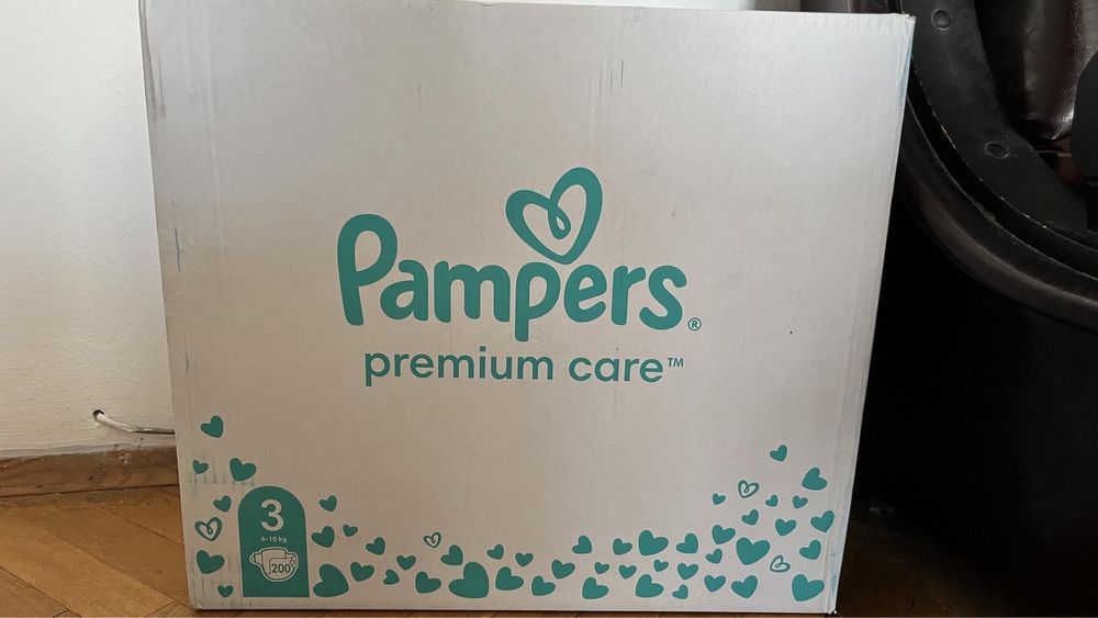 Памперс Премиум Кеър 3 - 200 бр / Pampers Premium care 3 - 200 бр.