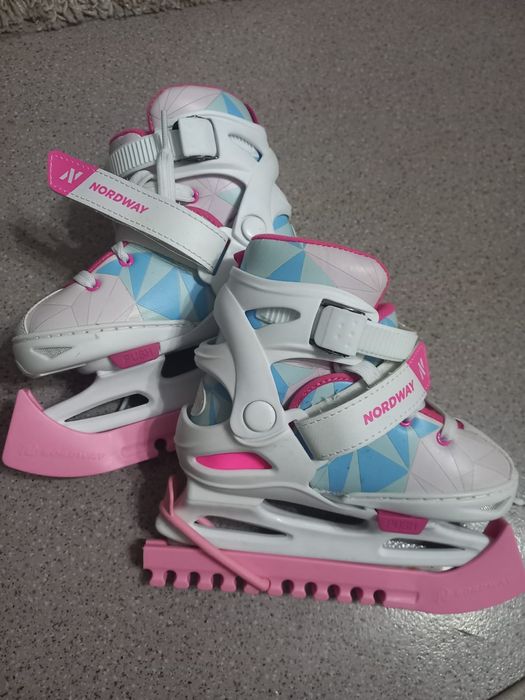 Коньки детские с чехлом