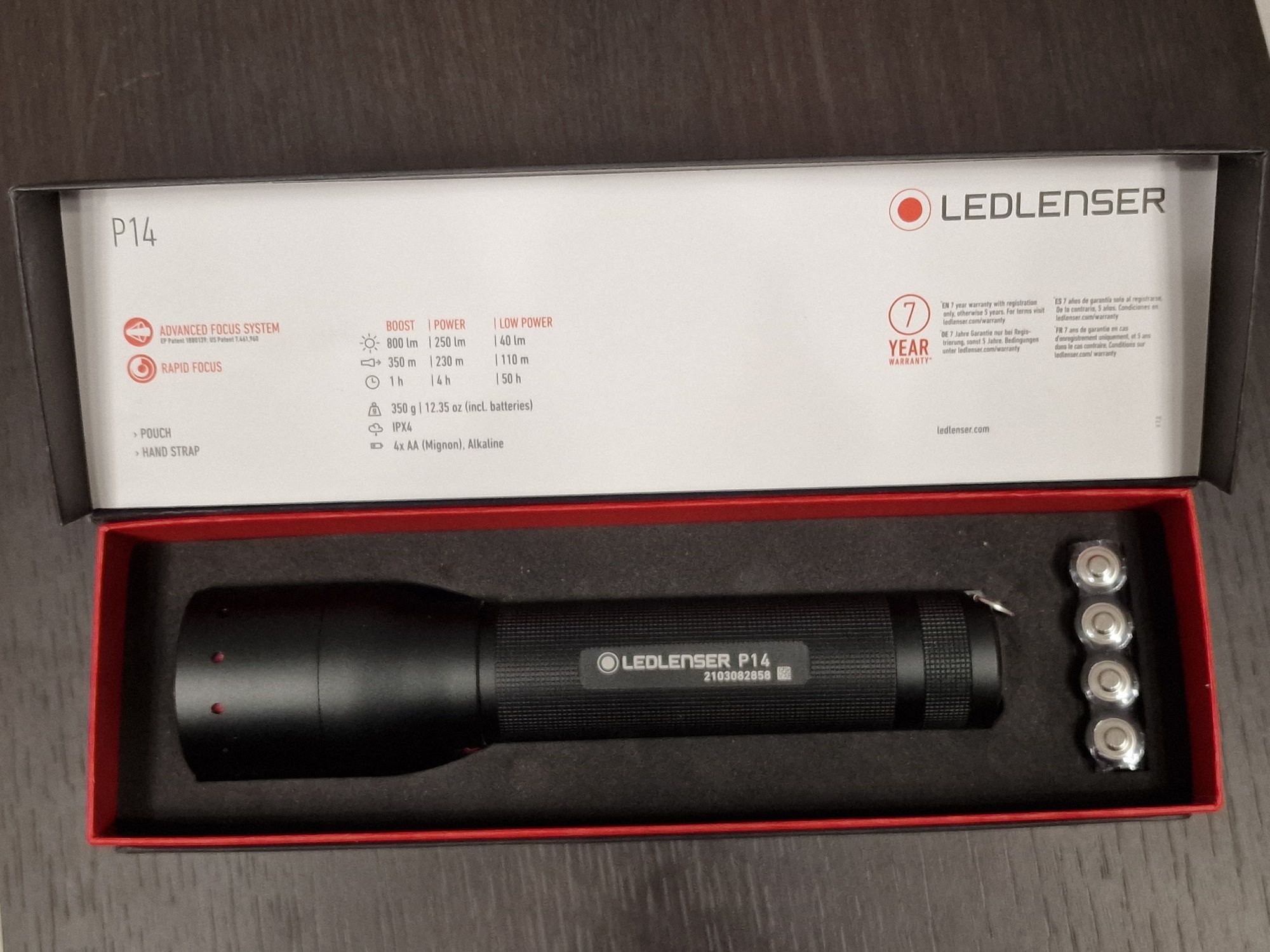 Lanterna LEDLENSER P14 - noua, originala