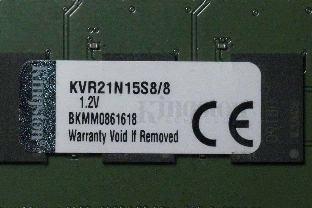 16GB (2x8) DDR4 2133Mhz Kingston RAM Памет / Вкл.ДДС