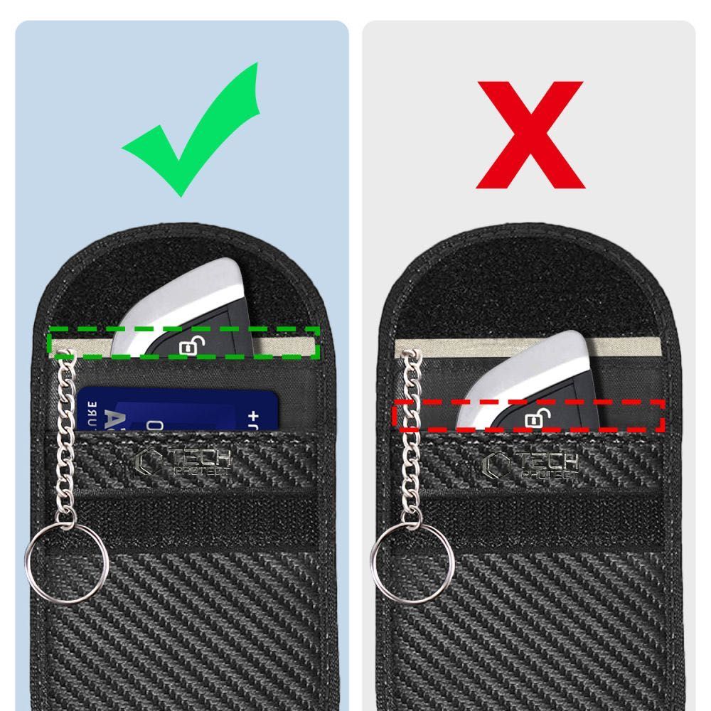 Калъф за заглушаване и блокиране на KEYLESS-GO RFID сигнал