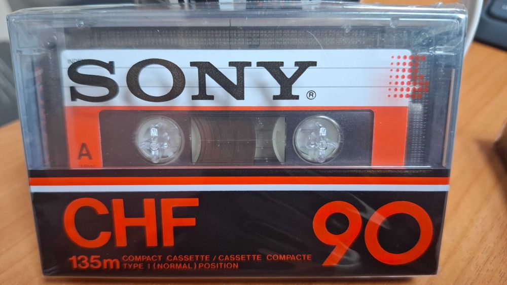 Продам новую аудиокассету SONY CHF 90 min