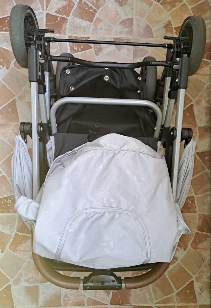 Chipolino April Baby Stroller, ash grey