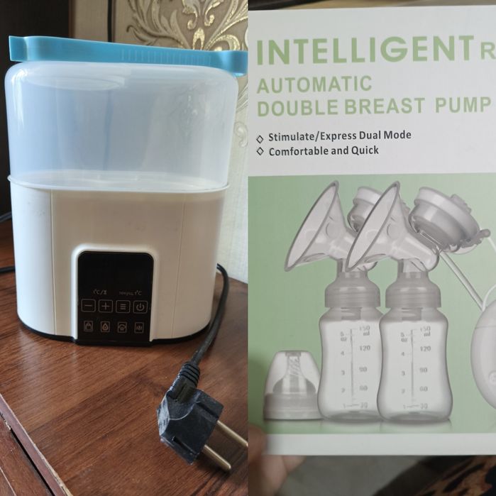 Электронный молокоотсос и стерилизатор