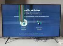 Samsung 43" CU7172 за части + дистанционно