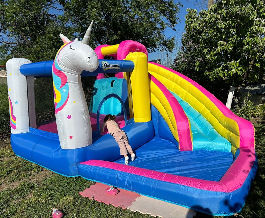 Tobogan Outsunny Unicorn