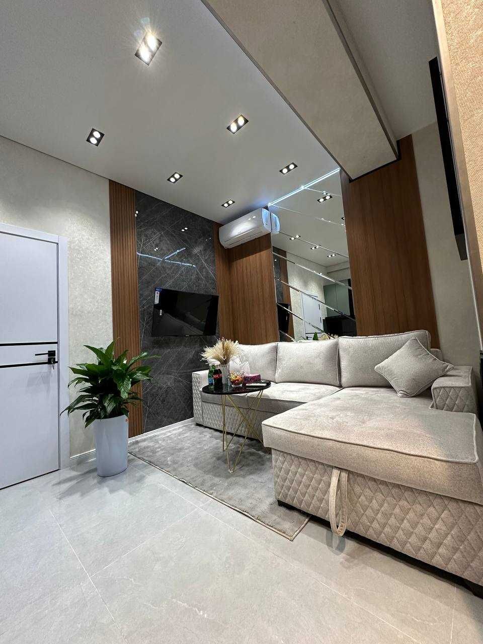 Премиум жк Prestige Gardens, комнат 1в2, Евро ремонт, 30м2, Яккасарай