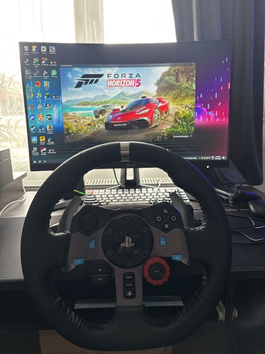 Logitech G29 cu schimbator si pedale