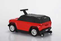 Valiza tip masinuta, Kinderauto SPEED, multifunctionala 2 in 1 #red