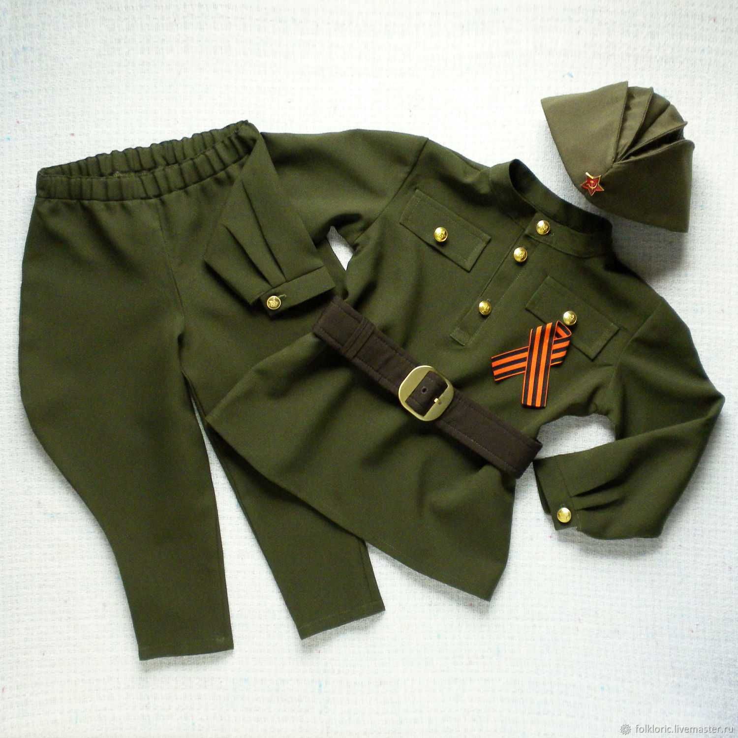 Детская военная форма Детский военный костюм Доставка по городу