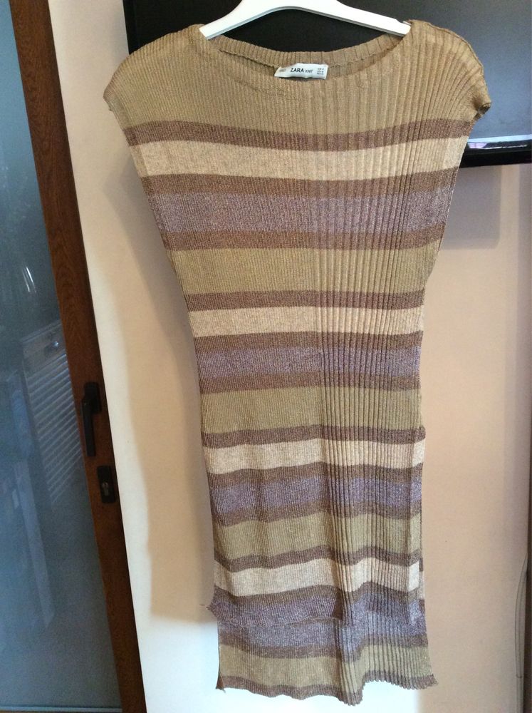 Set tricotat top/pantaloni largi M/L
